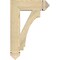 Ekena Millwork Imperial Arts & Crafts Rough Sawn Bracket, Douglas Fir, 4"W x 16"D x 24"H BKT04X16X24IMP03RDF - alternate 3